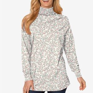 Vintage Floral Long Sleeve Top